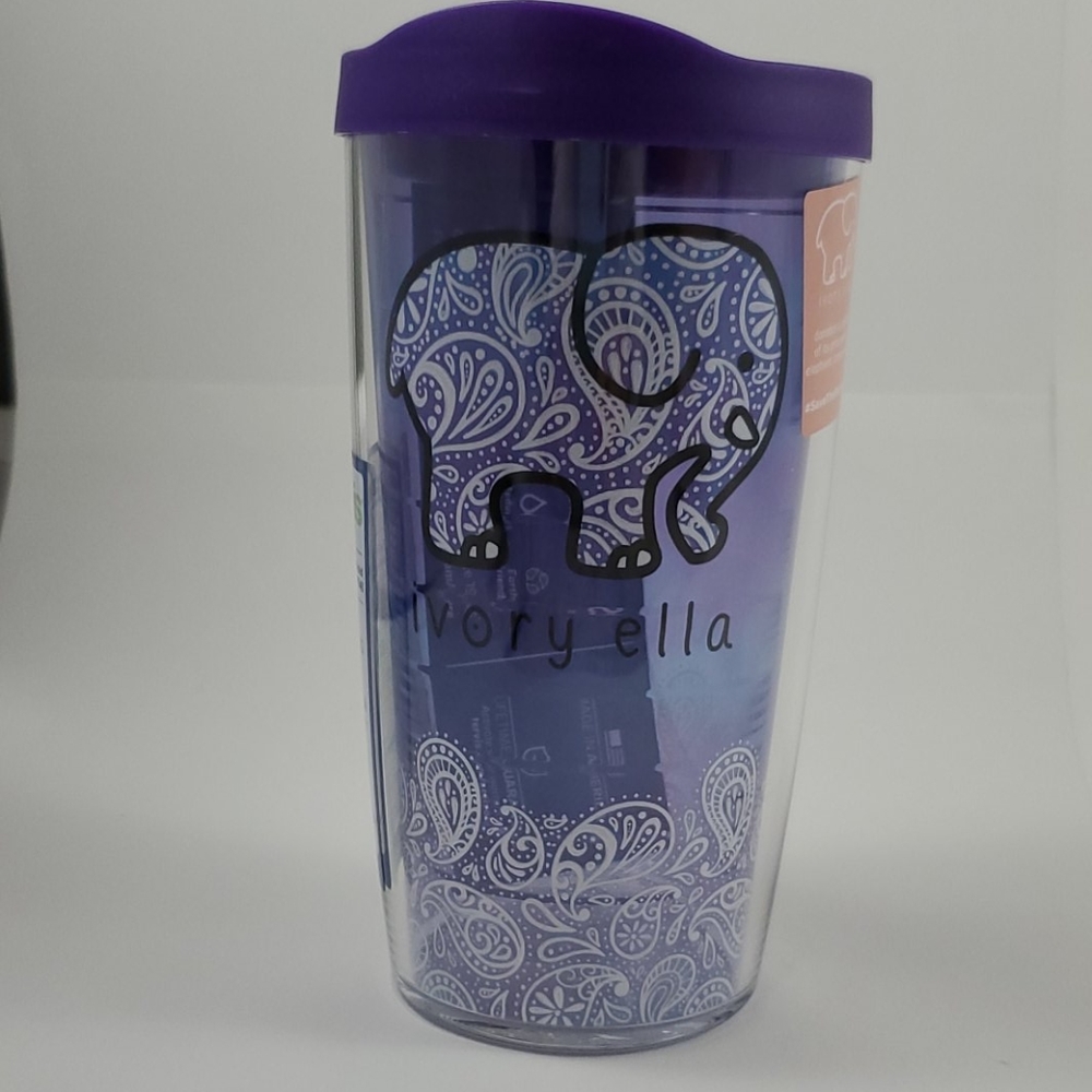 🥳Host Pick🥳 New Ivory Ella 16oz  Tervis Tumbler